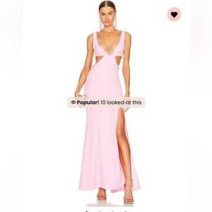 Majorelle pink gown